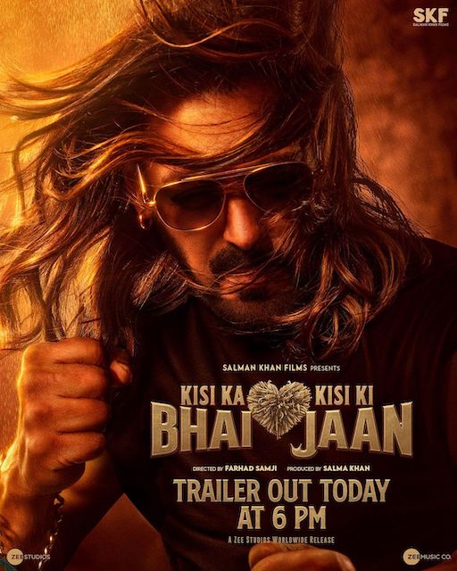 Kisi ka bhai kisi ki jaan: Salman Khan Pooja Hedge for the first time in love