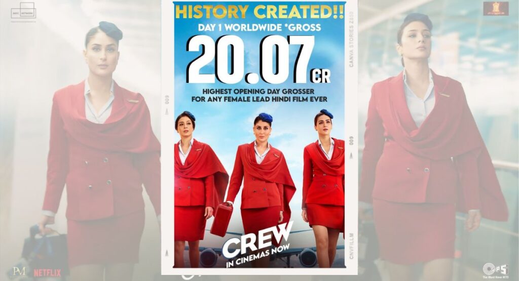 a-review-of-the-2024-bollywood-hit-crew featured The State digest Laughter takes flight! ✈️ Tabu, Kareena & Kriti Sanon soar in Crew, a hilarious tale of flight attendants & bold choices. Don't miss this female-led hit! (158 characters)