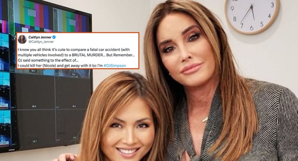 Caitlyn Jenner Doubles Down on OJ Simpson Post Stirring Controversy I know you all think its cute to compare a fatal car accident with multiple vehicles involved to a BRUTAL MURDER Jenner wrote on X formerly Twitter But Remember OJ said something to the effect of I could kill her Nicole and get away with it bc Im OJSimpson The State digest Caitlyn Jenner Doubles Down on O.J. Simpson Post, Stirring Controversy" I know you all think it’s cute to compare a fatal car accident (with multiple vehicles involved) to a BRUTAL MURDER," Jenner wrote on X (formerly Twitter). "But Remember… OJ said something to the effect of… I could kill her (Nicole) and get away with it bc I’m #OJSimpson."