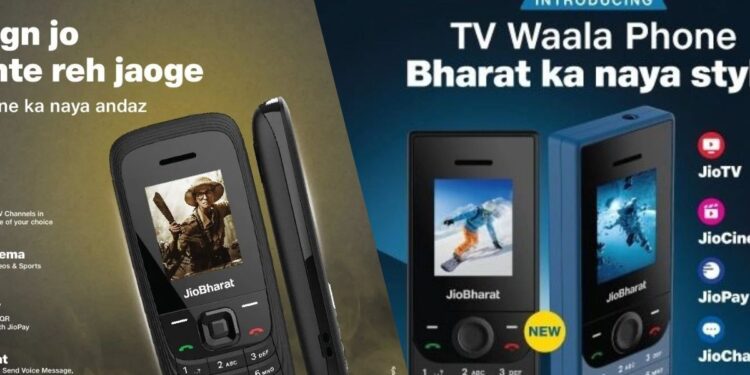Discover Jio's latest launches - JioBharat V2, V3, and V4. Enjoy crystal-clear voice, 23 language support, live TV, movies, unlimited music, UPI payments, and more.