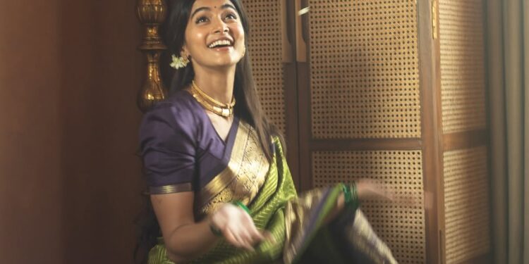 70-YEAR-old-kanjivaram-saree The State digest Pooja Hegde shared From The Vintage closet, a 70-year-old stunning saree