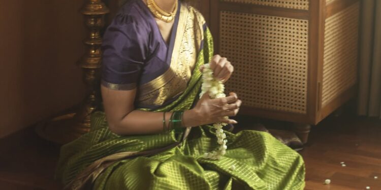 70-YEAR-old-kanjivaram-saree 5 The State digest Pooja Hegde shared From The Vintage closet, a 70-year-old stunning saree