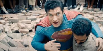 Superman (2025) review: dazzles with visuals but prompts deeper questions about media control, identity, and resistance in a hyper-political world.