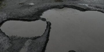 Pothole-riddled roads continue to plague commuters in Kochi city