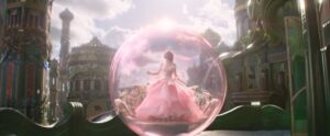 Wicked: For Good part 2Glinda inside her bubble